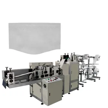 Fully-Auto Cup Face Mask Covering Piece Making Machine