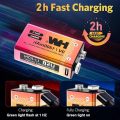 باتری لیتیومی قابل شارژ 4PCS 9V 5180mWh USB-C