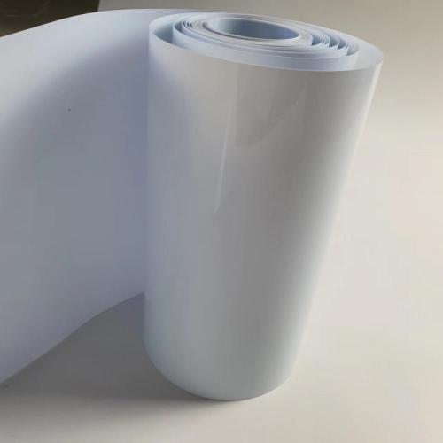 White 100micron PVC adhesive film for printing