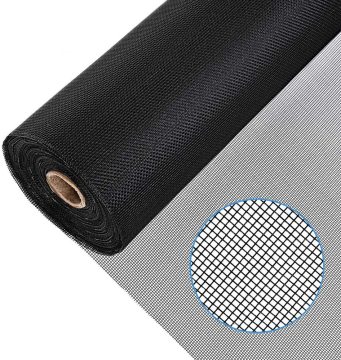 DIY fiberglass window screen magnetic door mosquito net