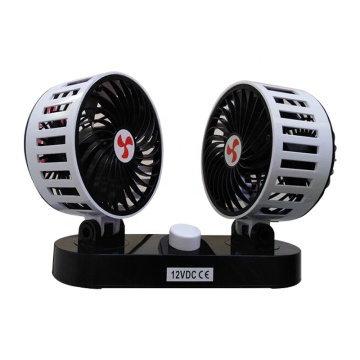 6 Inch Dual Head Auto Cooling Air Fan for Car (12V/24V)