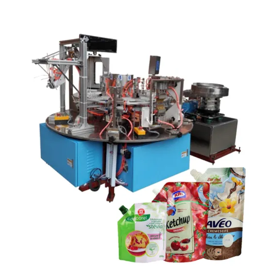 Automatic Refillable Reusable Suction Nozzle Bag Making Machines