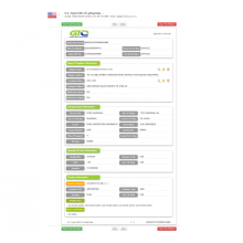 US Import b / l Daten fir Power Versuergung