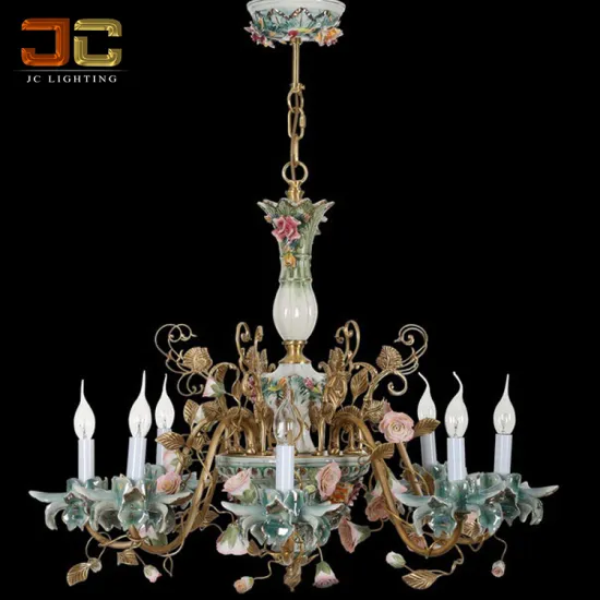 JC Custom Lighting: Brass Lamps, Copper Chandeliers, and Ceramic Lanterns for Living Rooms