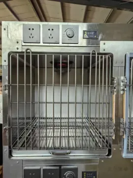 High-End Veterinary ICU Cage