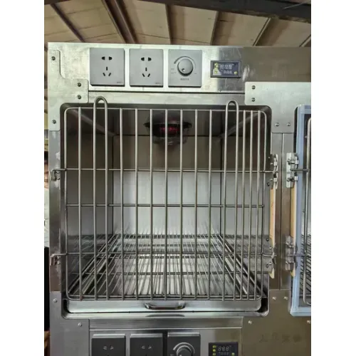 High-End Veterinary ICU Cage