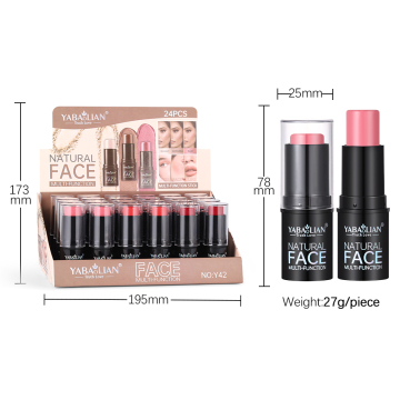 Waterdichte langdurige multifunctionele vloeibare blush met hoog pigment en vocht