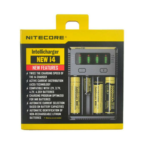 Original Nitecore New I4 18650 Battery Charger