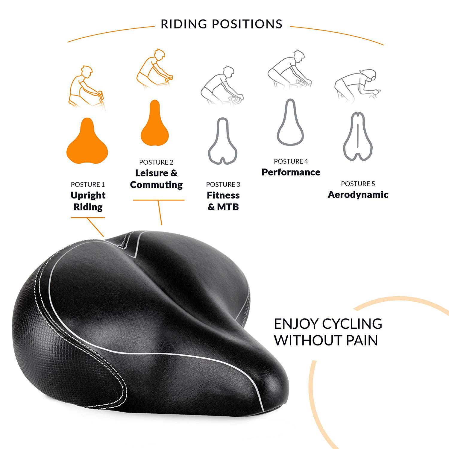 Comfort Bike Seat