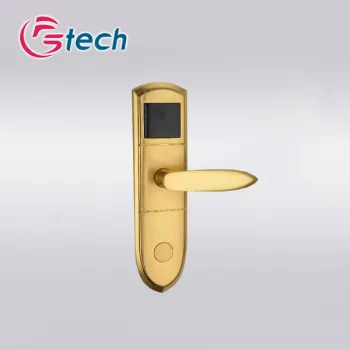 Zinc alloy intelligent card door lock