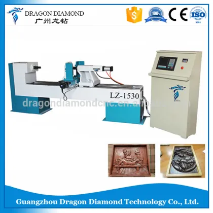 wood lathe machine Industrial Wood Lathe LZ-1530 furniture industry