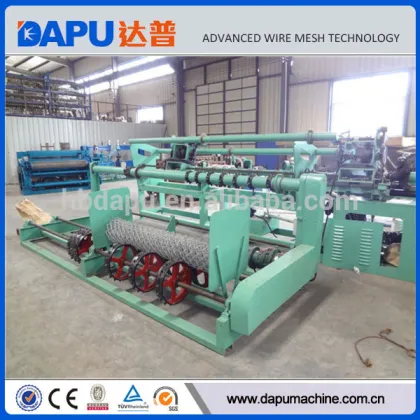 Factory automatic chainlink fencing mfg machine