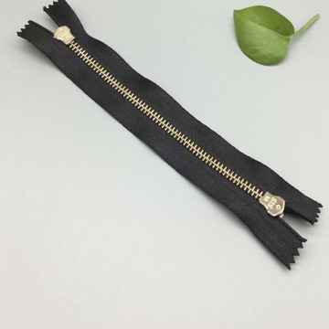 Clothing Accessories 12 inch metal separating zipper