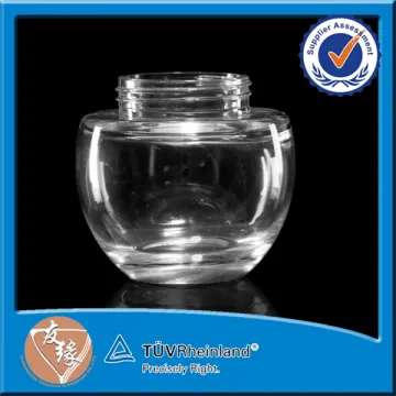 High Transparent 9 oz Custom Cosmetic Glass Bottle Luxury