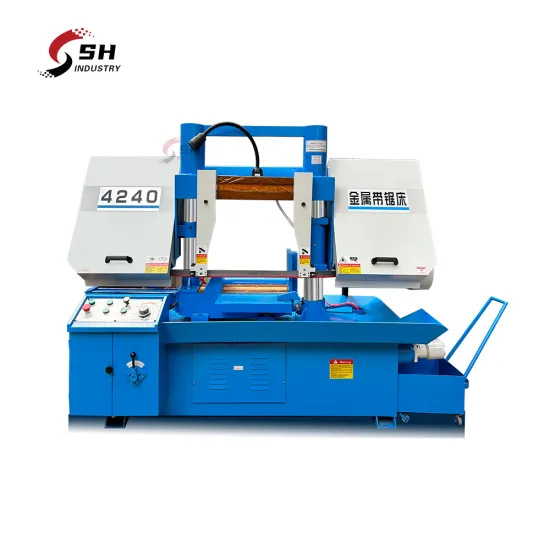 Heavy Duty Double Column Horizontal Metal Cutting Band Saw Machine (GH4260/GH4265/GH4270)