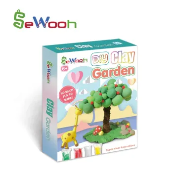 DIY Craft Air Dry Clay Modeling Kit for Kids