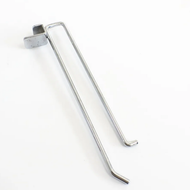 Chrome Plated Display Slatwall Hooks