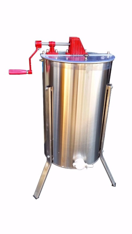 Professional 3 Frame SS Honey Extractor or Beekeeper Supply or Beehive Processing