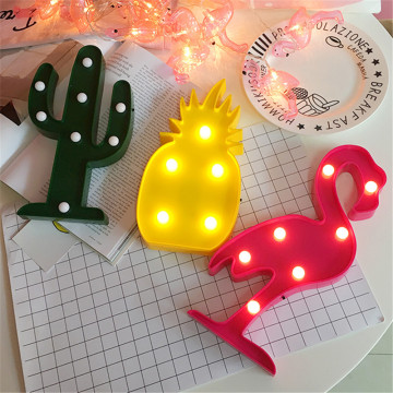Christmas Promotion gift Flamingo Baby Kids Room Home LED Decoration night light modern Bedside table desk lamp
