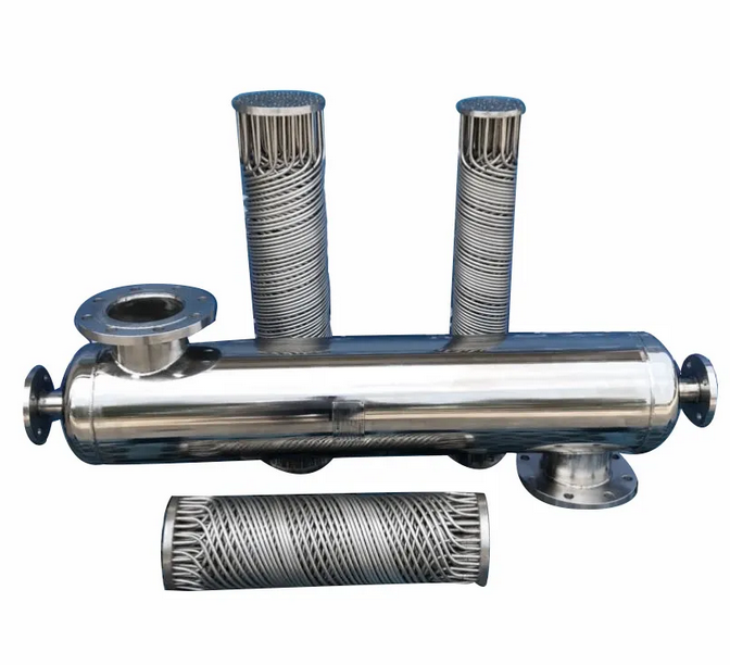 High-Efficiency Spiral Coiled Tube Heat Exchanger