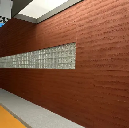 Outdoor Waterproof Flexible Travertine Stone Veneer Sheets