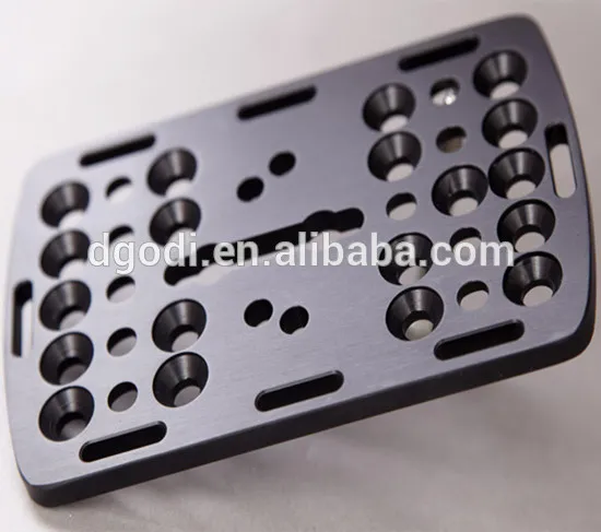 Factory custom high quality black anodize aluminium cheese plate price