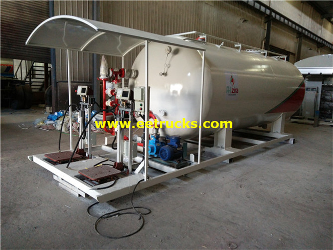 Mobile Propane Skid Plants