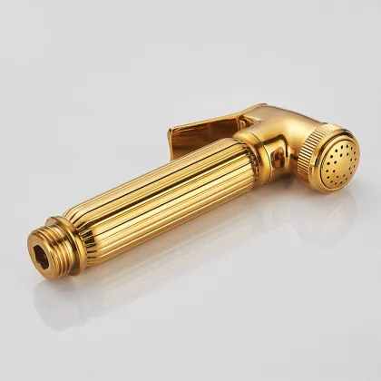 Bathroom Golden Spray Gun Toilet Bidet Set