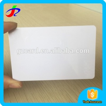 2016 blank plastic pvc card for UV printer newest technology