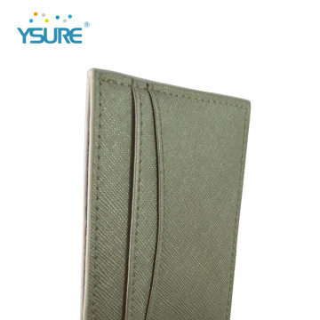 New Trendy Pu Leather Business Credit Card Holder