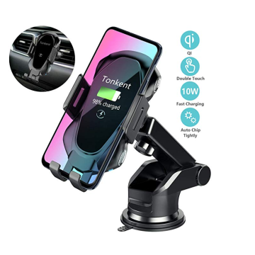 Беспроводное автомобильное зарядное устройство Auto Clamping Car Charger Mount