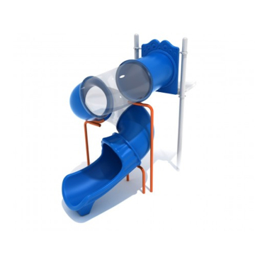Outdoor Rotational Molding Plastic Tube Slide Set for Playgrounds