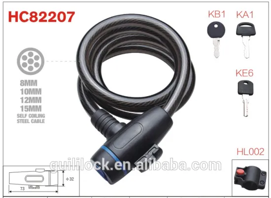 HC82207 stroller spiral lock
