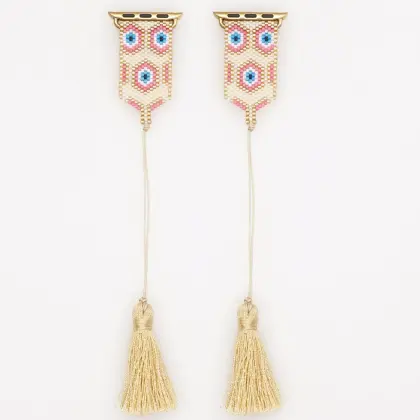 Handmade Miyuki Delica Beads Bracelet for Apple Watch Band