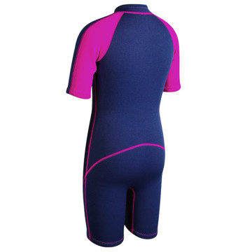 Girlskin Girls 3/2mm Neoprene Cr Shorty Diving Wetsuit