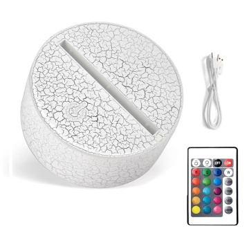 Bases de lampes acryliques à LED 3D à LED 3D personnalisées: Personnalisez votre expérience d'éclairage