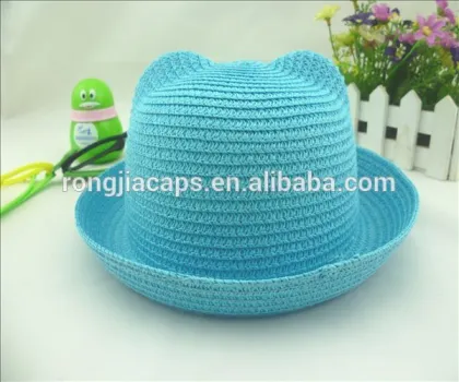 09170196 Fashion design lady' fedora hats