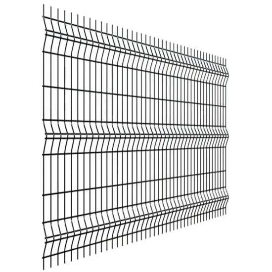 Factory Direct PVC Coated Nylofor Gata Cover Clips for 3D Curved Fence Panels with Square Posts - Airport Use