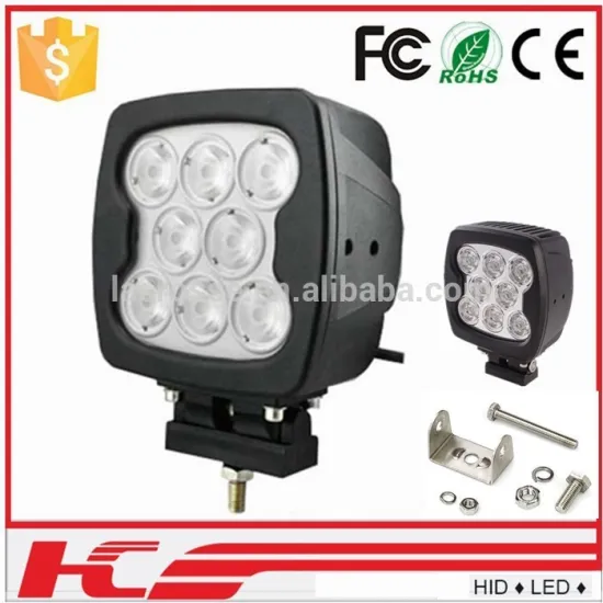7inch 80w Vehicle Accessory Car Work Led Light 12v