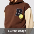 Brown Fashionable Men's Hoodies Wholesale