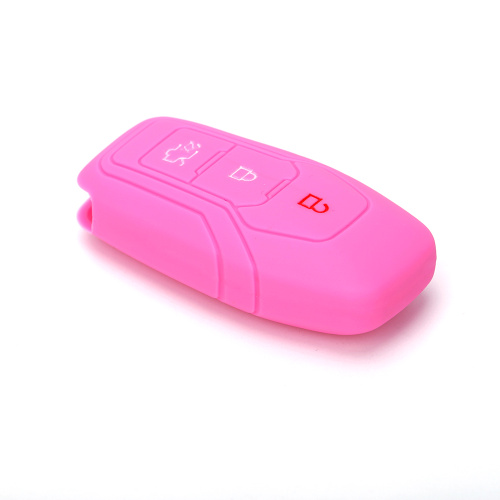 Dmbossed design ford silicone car key holder
