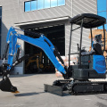 1.8Ton Blue Mini Excavator Kubota Engine Crawler