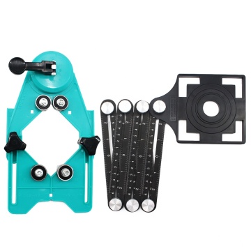 Adjustable Diamond Drill Bit with Tile Glass Hole Saw and Vacuum Base