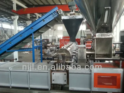 Automobile headliner waste recycle machine/pp+glass fiber recycle extruder