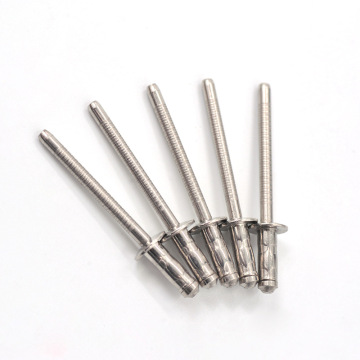 3.2mm, 4.8mm, 6mm, 6.4mm Hangzhou pengikat aluminium dan keluli terbuka jenis countersunk kepala buta rivet: Maklumat dan spesifikasi terperinci