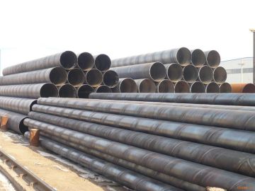 OD 10INCH Screw-threaded Carbon Steel Pipes/spiral welded steel pipe