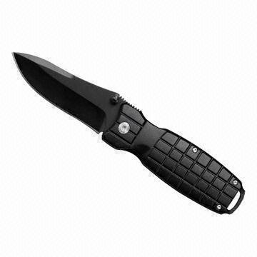 S.S knife with aluminum handle, pocket knife, folder knife, stainless steel blade