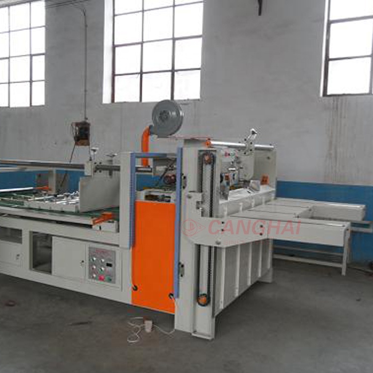 Semiauto Press Type Folder Gluer Machine