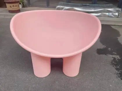 Plastic Roly Poly Arm Chair