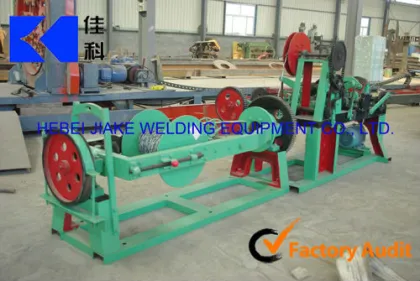 normal double twisted barbed wire machine made in china